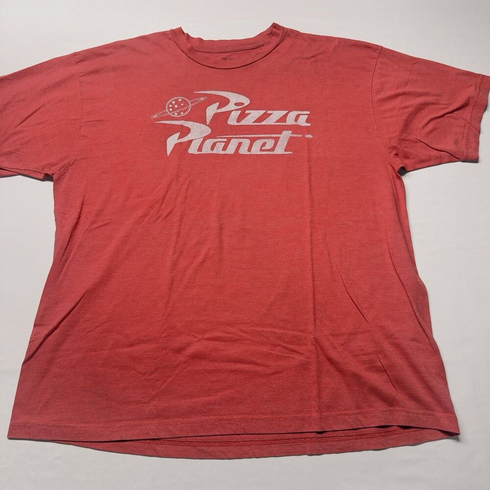 Red Pizza Planet Toy Story Tshirt 2XL